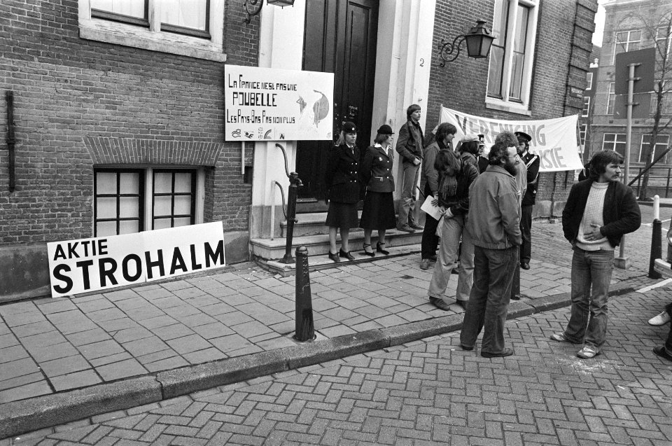 Nederlandse milieuorg hebben voor het Frans Verkeersbure in Adam zout gestort a, Bestanddeelnr 930-7159