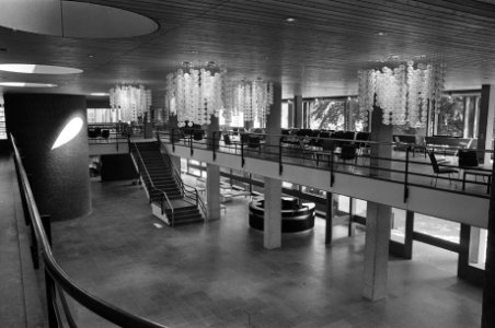 Nieuw stadhuis van Amersfoort, de hal, Bestanddeelnr 927-3963
