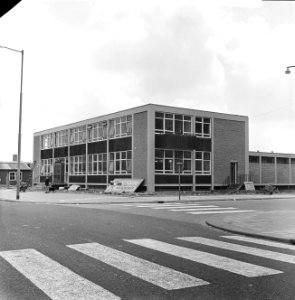 Nieuw politieposthuis voor Zuid-Rotterdam (exterieur), Bestanddeelnr 914-0913