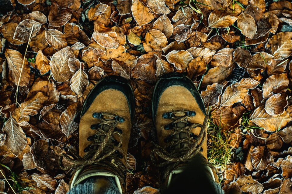 Alpine boots hike outdoor