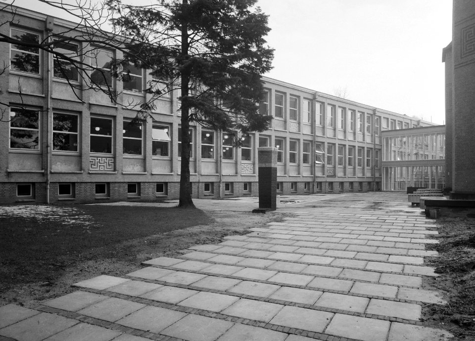 Nieuwe vleugel hoofdkantoor Heidemij te Arnhem, Bestanddeelnr 250-8208