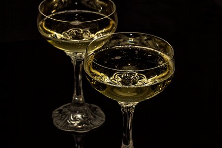 Drink alcohol sparkling wine photo