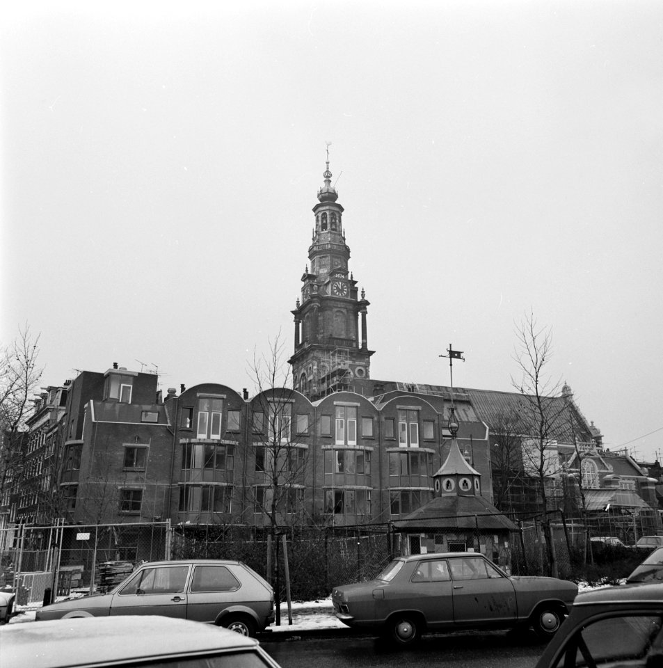 Nieuwbouw bij Zuiderkerk in Amsterdam, Bestanddeelnr 929-5714