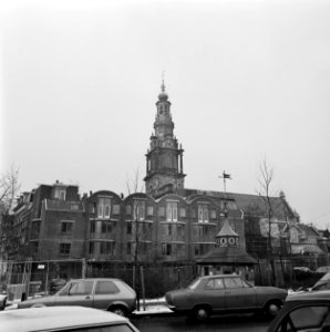 Nieuwbouw bij Zuiderkerk in Amsterdam, Bestanddeelnr 929-5714