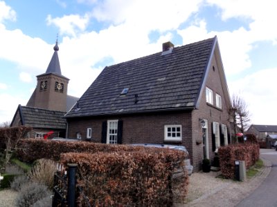 Niftrik (Wijchen) Kerkstraat 7 dorpswoning Gem.Mon