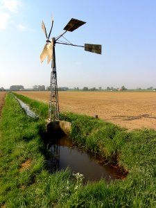 Nifrtik (Wijchen) poldermolentje voor slootbemaling