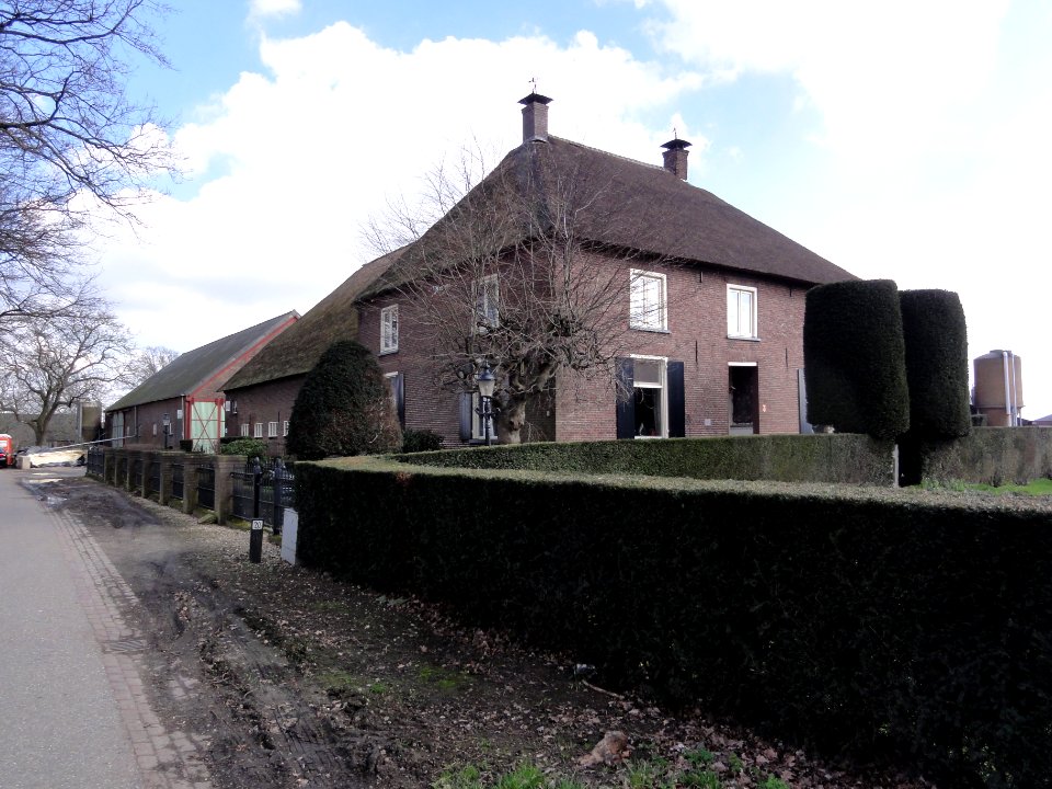 Niftrik (Wijchen) Lagestraat 20 boerderij Gem.Mon