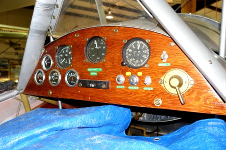 Nieuport 17 C replica instruments - Oregon Air and Space Museum - Eugene, Oregon - DSC09850