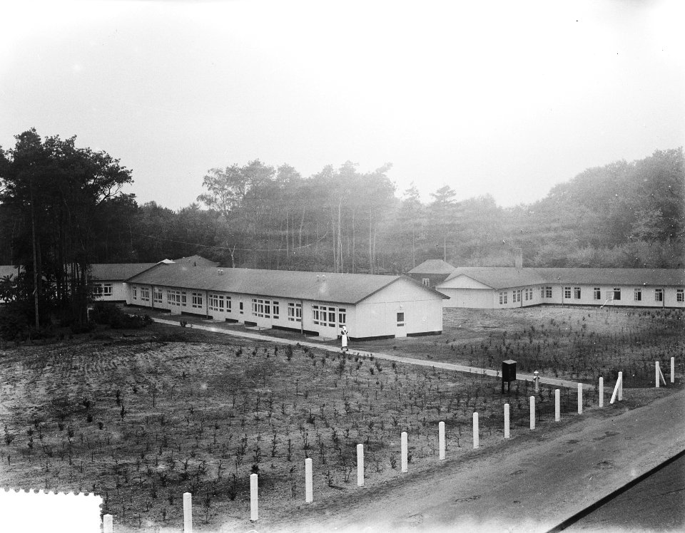 Nieuw Amsterdams paviljoen op terrein van sanatorium Zonnestraal te Hilversum, Bestanddeelnr 906-0568