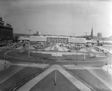 Nieuw Centraal Station in Rotterdam aangetast, Bestanddeelnr 908-5455