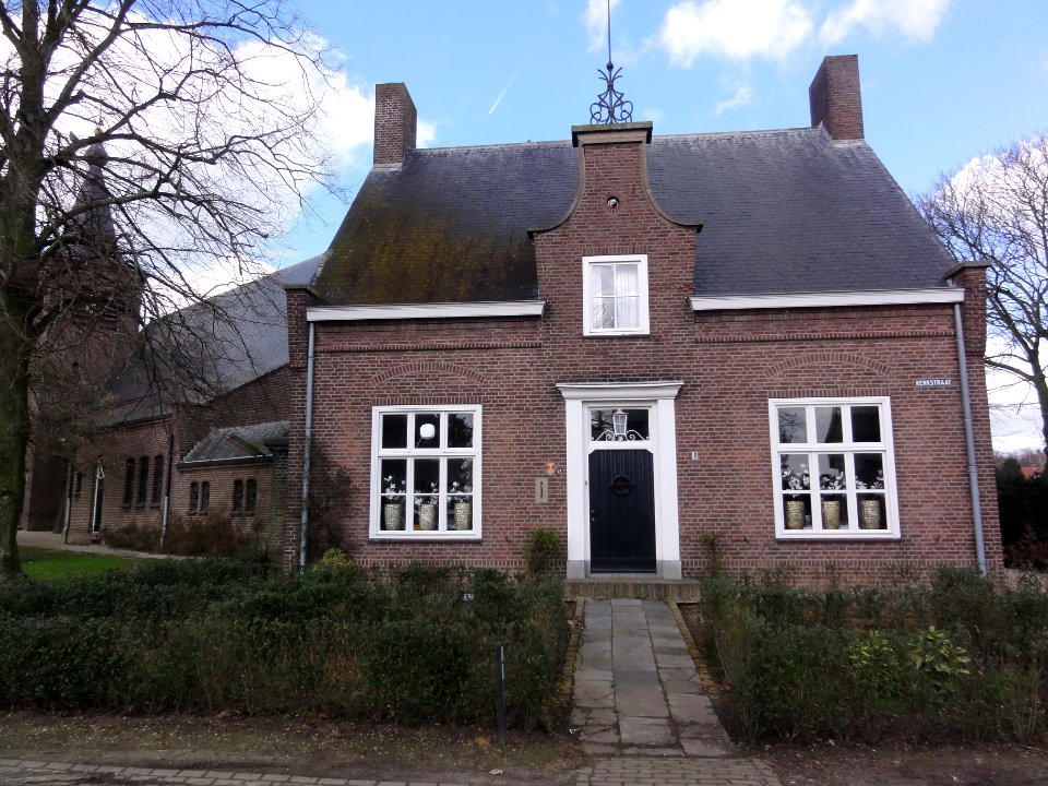 Niftrik (Wijchen) Kerkstraat 13, RK pastorie Gem.Mon