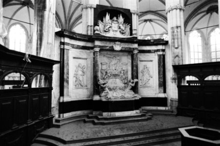 Nieuwe Kerk op de Dam gerestaureerd gerestaureerde preekstoel, Bestanddeelnr 930-6489