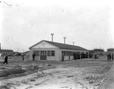 Nieuwe kantine bij De Dageraad Slotervaart, Bestanddeelnr 907-4486