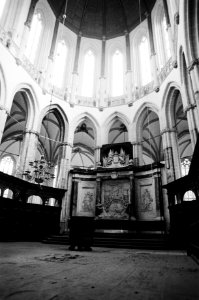 Nieuwe Kerk op de Dam gerestaureerd gerestaureerde preekstoel, Bestanddeelnr 930-6488