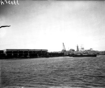 Nieuwe kade van vissershaven in IJmuiden, Bestanddeelnr 934-6966