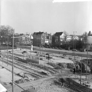 Nieuw busstation aan de Rochussenstraat te Rotterdam, Bestanddeelnr 916-0516