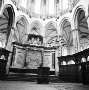Nieuwe Kerk op de Dam gerestaureerd gerestaureerde preekstoel, Bestanddeelnr 930-6490