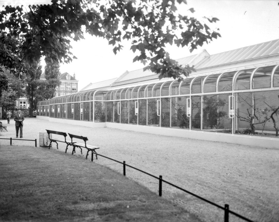 Nieuw vogelhuis in Artis, Bestanddeelnr 911-4224