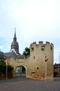 Nierstein, evangelischer Kirchhof, Turm