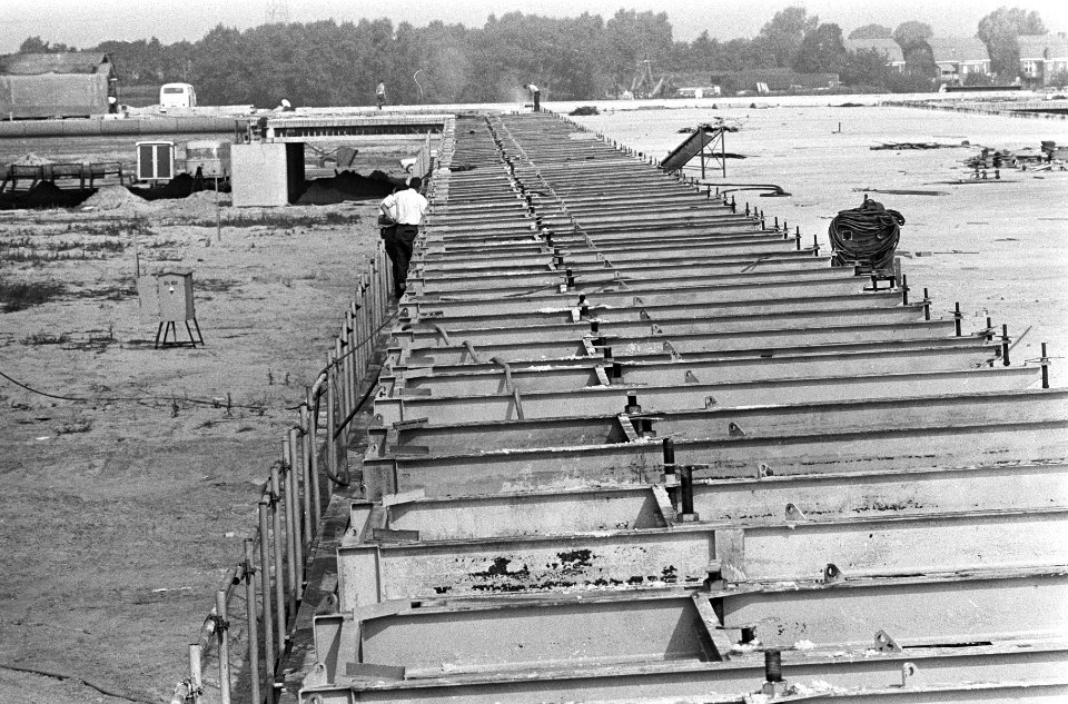 Nieuwbouw in de Bijlmermeer. Viadukten en hoogliggende wegen, Bestanddeelnr 920-6434