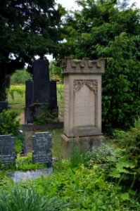 Nierstein, Evangelischer Friedhof, Grab Anna Maria Schlamp