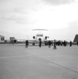 Nieuw vliegtuig van Fokker, de Fellowship F28, Bestanddeelnr 920-2149