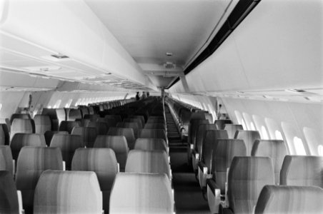 Nieuw vliegtuig Transavia de Airbus 300 , interieur, Bestanddeelnr 928-5737