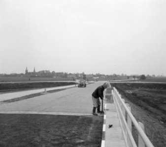 Nieuw weggedeelte Amsterdam-Utrecht bij Abcoude, Bestanddeelnr 905-3705