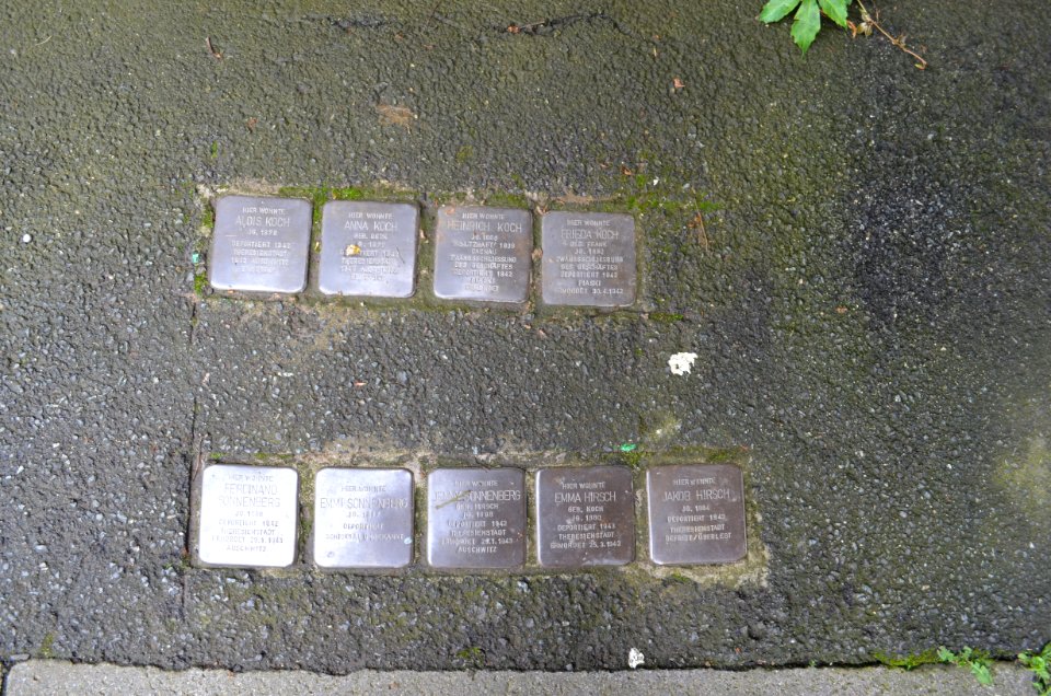 Nierstein, Stolpersteine neben Rheinstraße 10