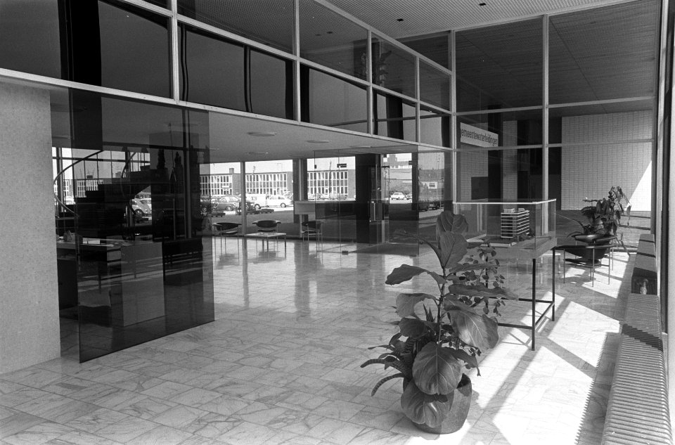 Nieuw gebouw van Gemeentewaterleidingen te Amsterdam, Sloterdijk interieur, Bestanddeelnr 922-4907