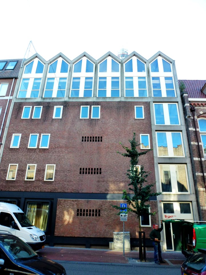 Nijmegen voorm. postkantoor gedeelte Van Broeckhuysenstraat 55