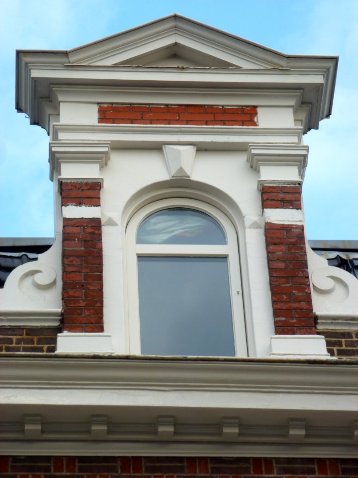 Nijmegen St.Annastraat 51 detail dakkapel