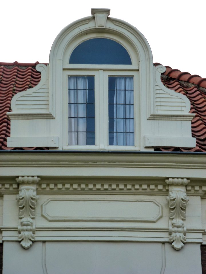 Nijmegen St.Annastraat 68 detail dakkapel