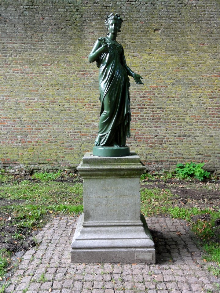 Nijmegen Rijksmonument 523057 Hunnerpark vier jaargetijden 2, zomer