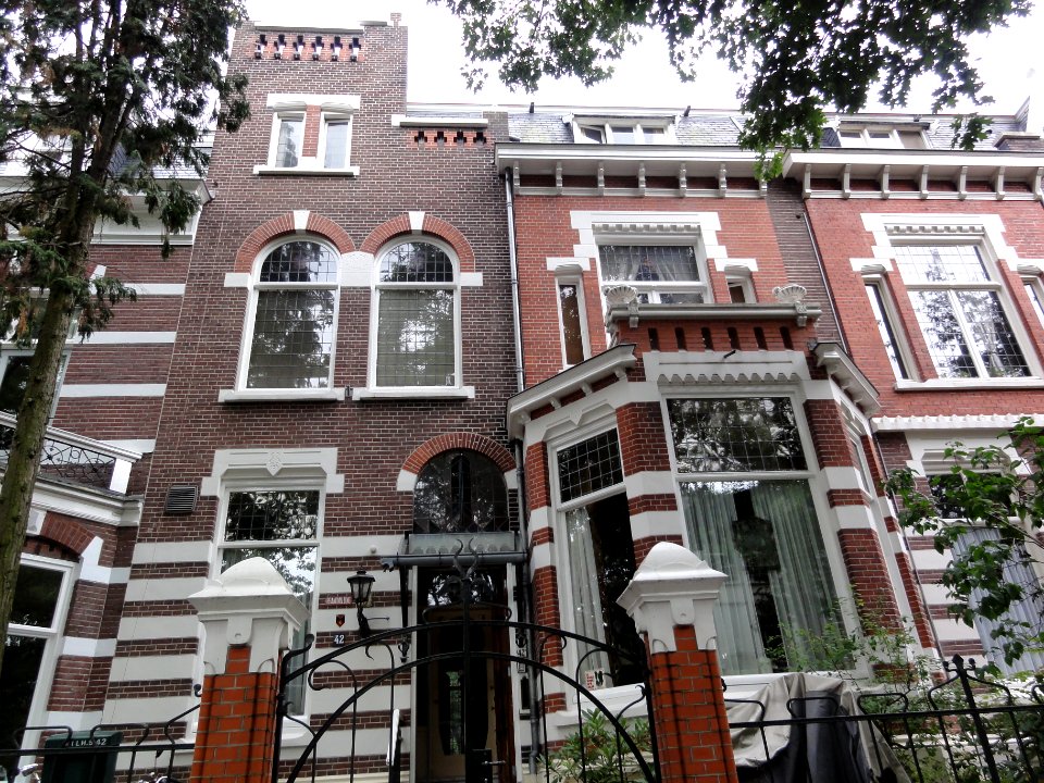 Nijmegen rijksmonument 523069 Wilhelminasingel 40,42