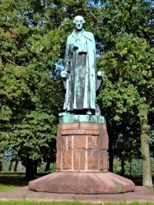 Nijmegen Rijksmonument 523056 Standbeeld St. Petrus Canisius Hunnerpark