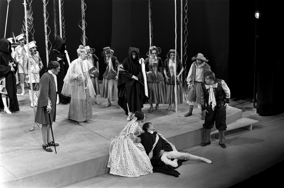 Nieuwjaarspremiere Nederlandse Comedie Don Quichot op de bruiloft van Kamacho, Bestanddeelnr 923-1162