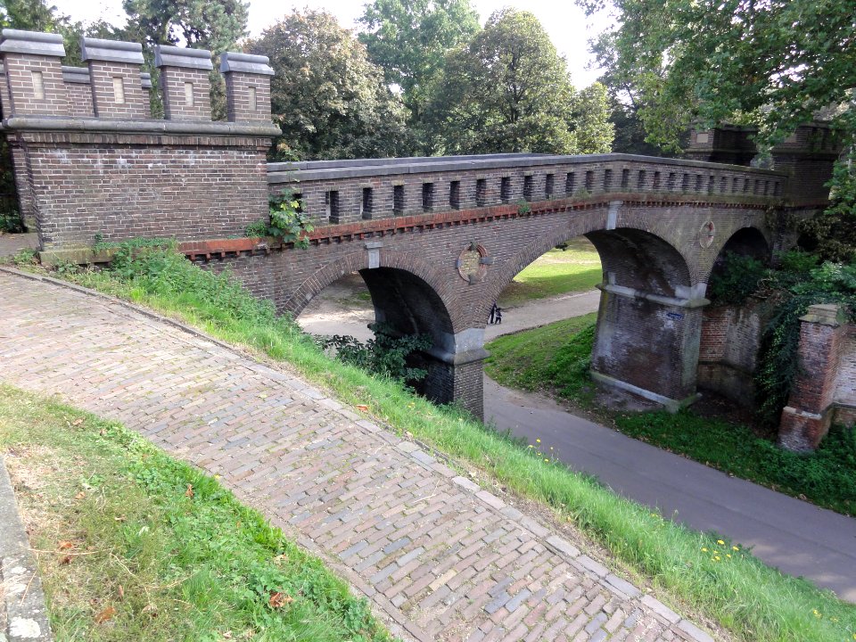 Nijmegen Rijksmonument 523059 Hunnerpark voetbrug