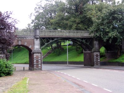 Nijmegen Rijksmonument 523070 Voetgangersbrug Voerweg 8