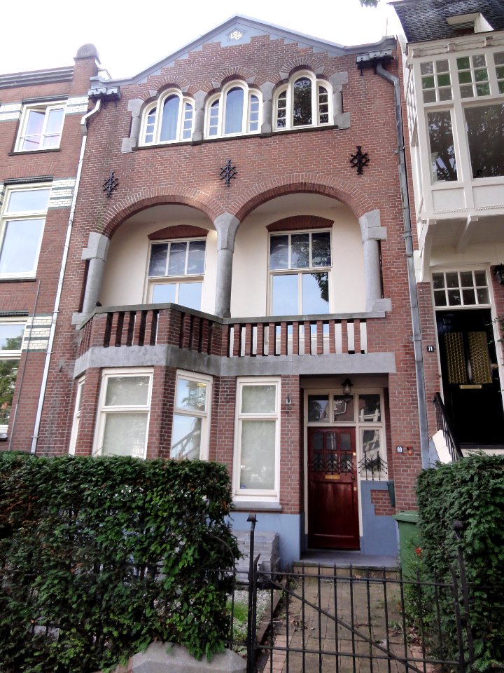Nijmegen Rijksmonument 523047 Vondelstraat 69
