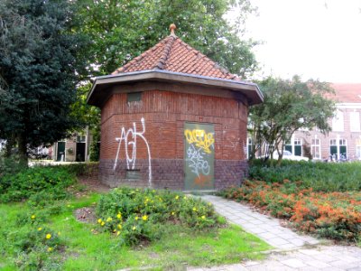Nijmegen Rijksmonument 522985 trafohuisje Waldeck Pyrmontsingel 1A