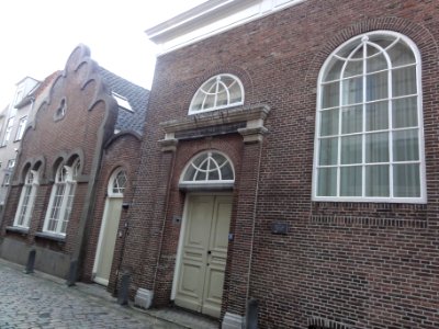 Nijmegen Rijksmonument 31157 Joodse school en synagoge Nonnenstraat 19, 21