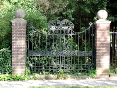 Nijmegen Rijksmonument 522981 Villa Salatiga hekwerk