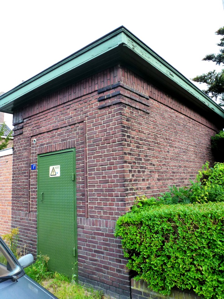 Nijmegen transformatorhuisje Obrechtstraat 1a