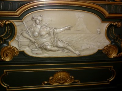 Nijmegen Rijksmonument 31200 Huize Heyendaal relief v.Agtzaal