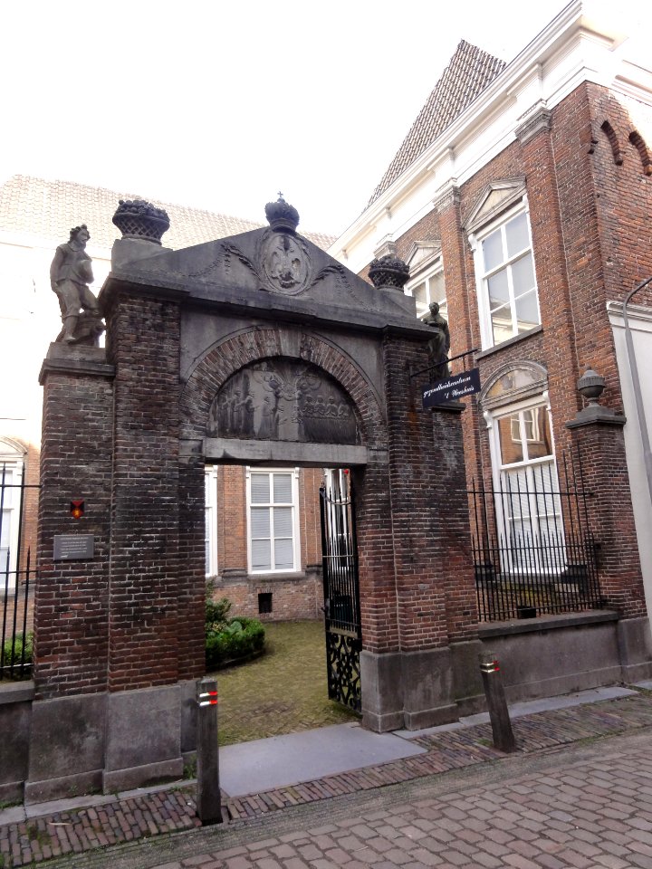 Nijmegen Rijksmonument 31118 Begijnenstraat 29 poort