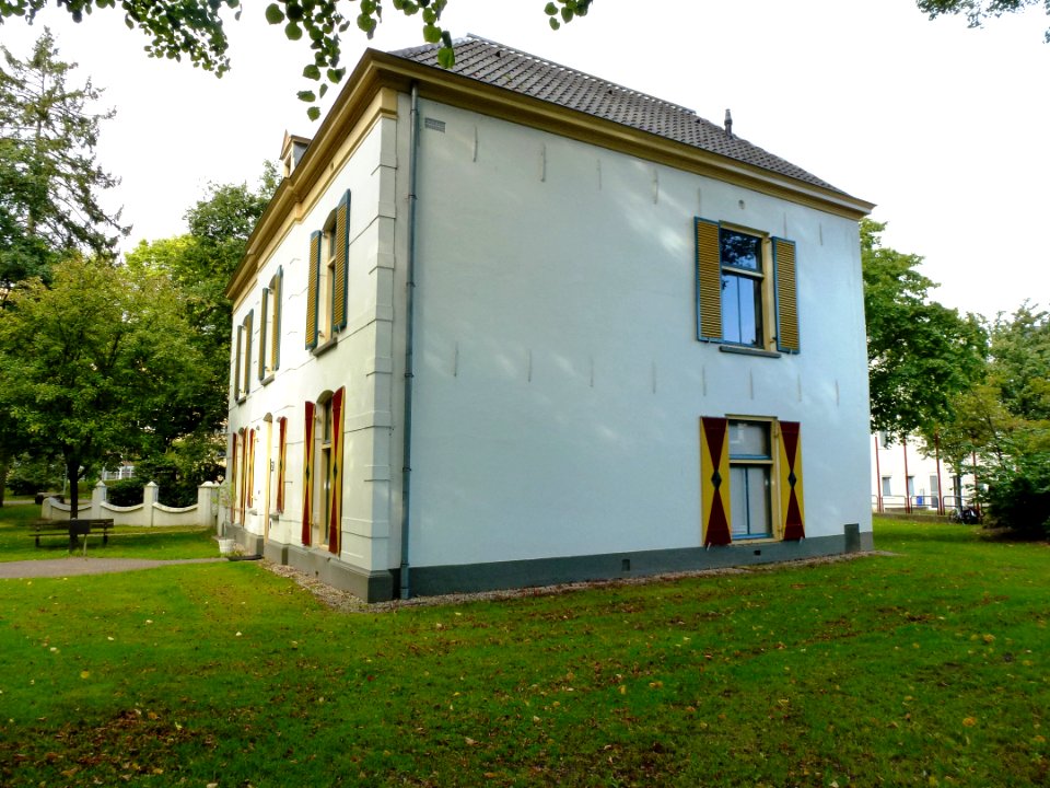 Nijmegen René Descartesdreef 21, landhuis Oud Heyendaal zijgevel zuid
