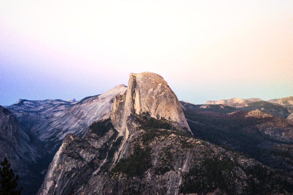 Idyllic landscape mountain