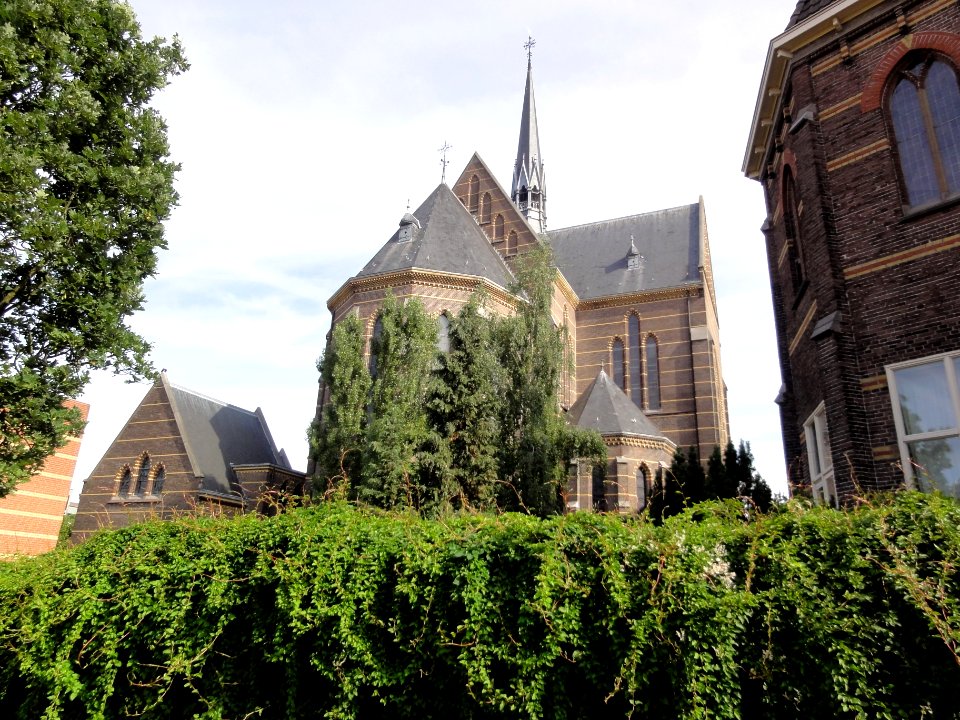 Nijmegen Rijksmonument 522947 kerk Berg en Dalseweg 42 achterzijde
