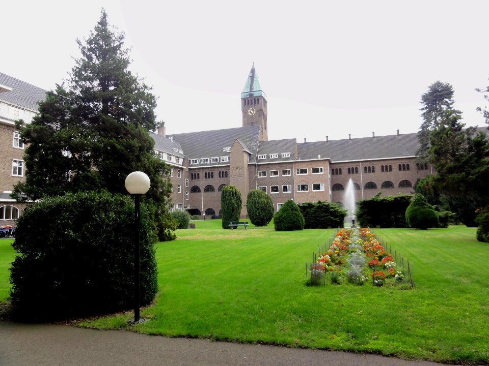 Nijmegen Rijksmonument 523017 Berchmanianum Houtlaan 4 achteraanzicht